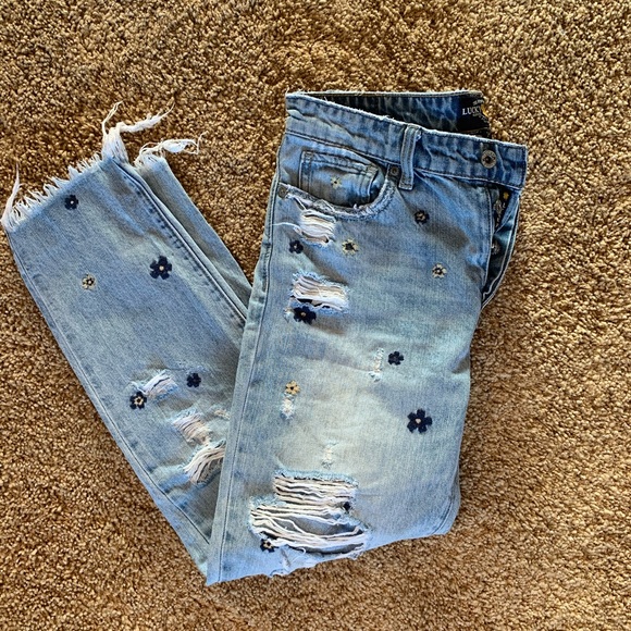 Luck Brand Jeans with floral embroidery - Picture 3 of 3